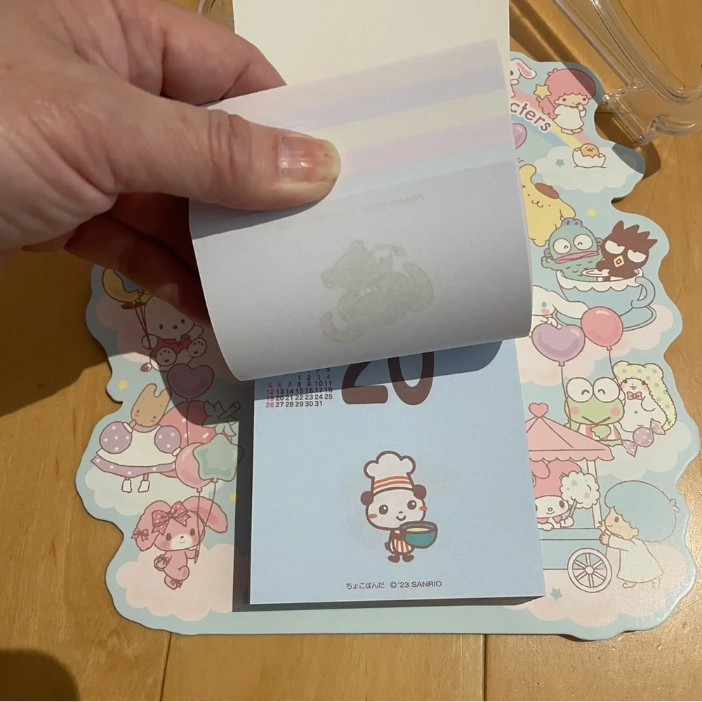 New cute Sanrio calendar